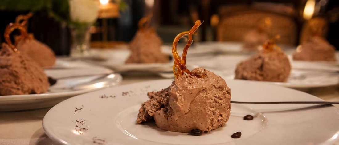Hausgemachtes Dessert